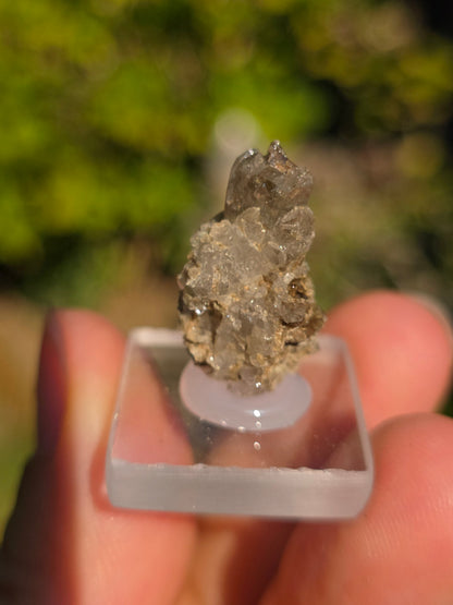 Quartz avec inclusions d'épidote français