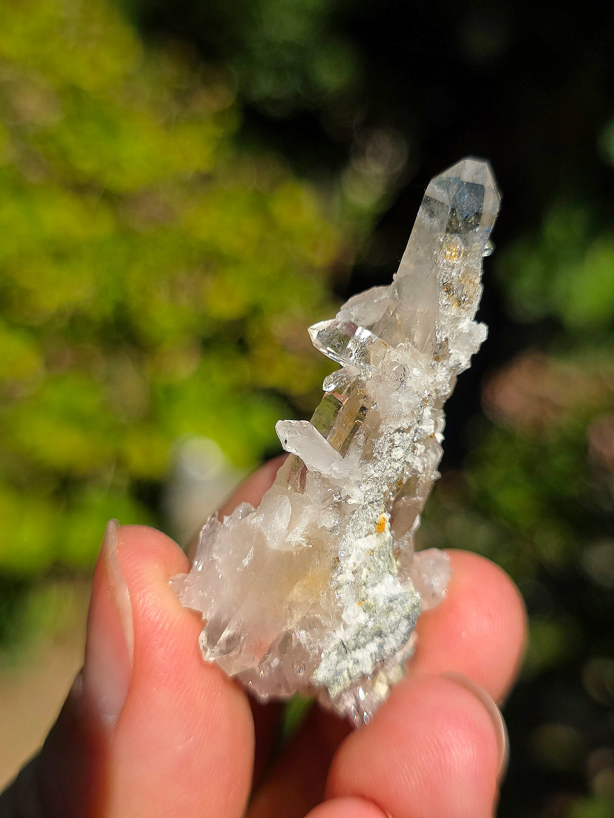 Joli Quartz d'Arrens dans les Hautes-Pyrénées.