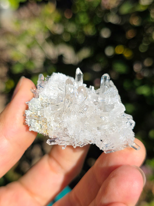 Magnifique Quartz flottant d'Arrens dans les Hautes-Pyrénées.