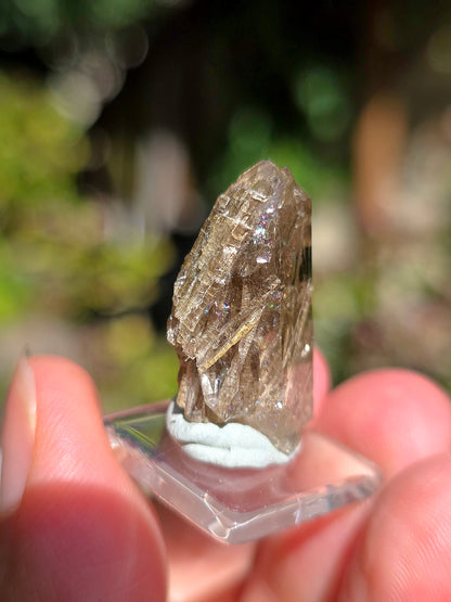  Quartz avec inclusions d'épidote des Pyrénées