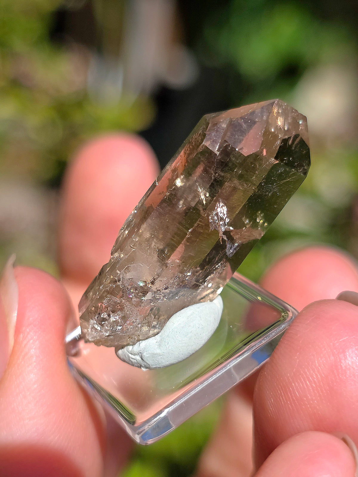 Quartz fumé d'Arrens dans les Hautes-Pyrénées.