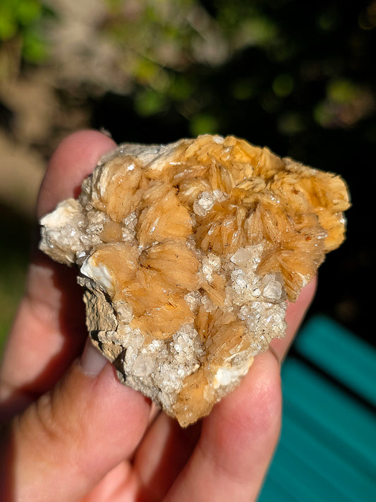 Baryte brute française en provenance du Gard