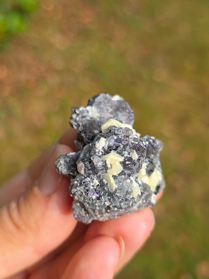 Muscovite, de Fluorite et de Tourmaline noire d'Erongo