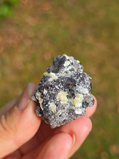Muscovite, de Fluorite et de Tourmaline noire d'Erongo