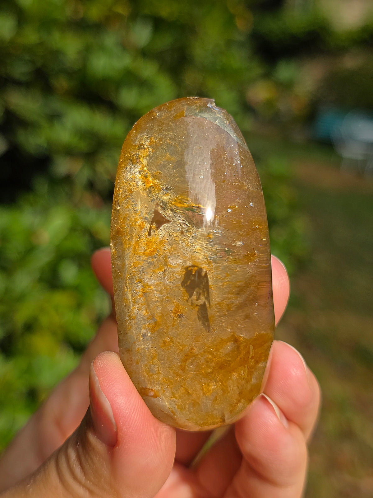 Lens Quartz (Alluvial) semi brut,malgache