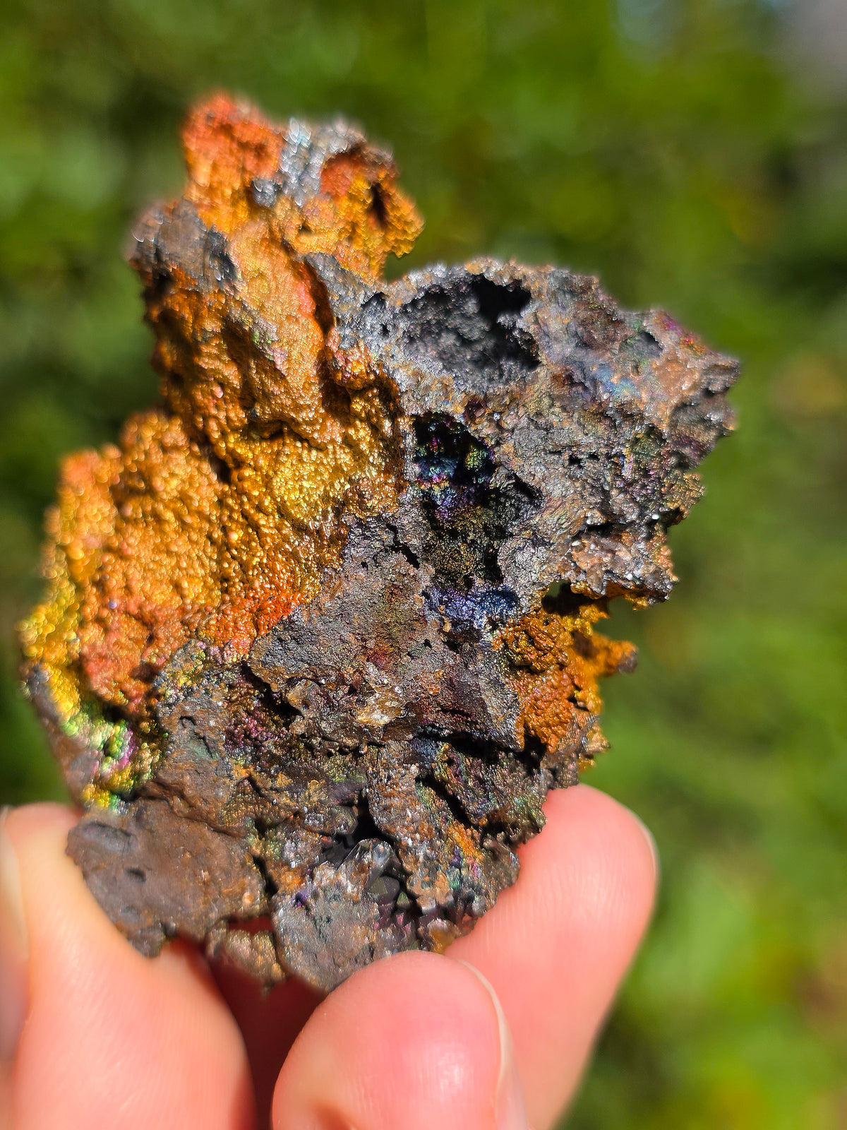 Goethite irisée d'Espagne n°2