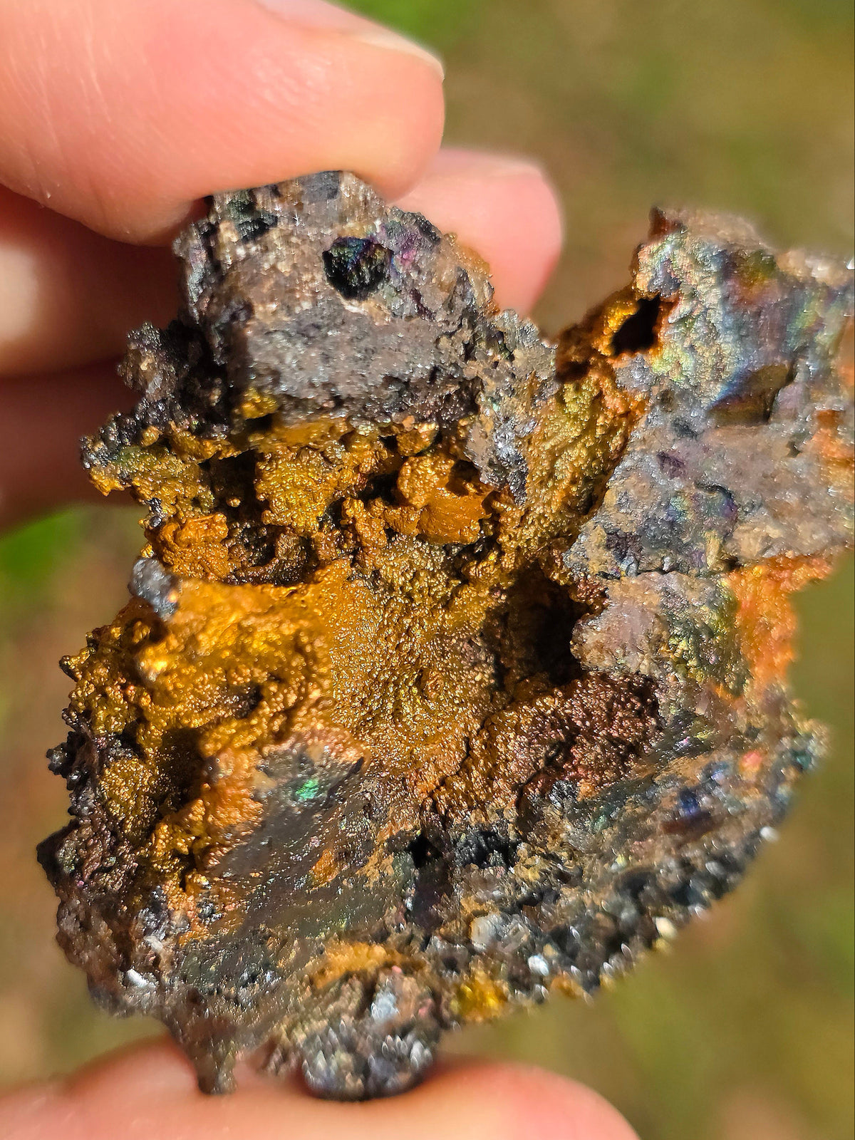 Goethite irisée d'Espagne n°2