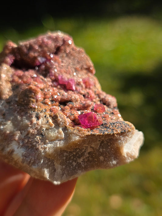 Cobaltocalcite cristallisée du Congo