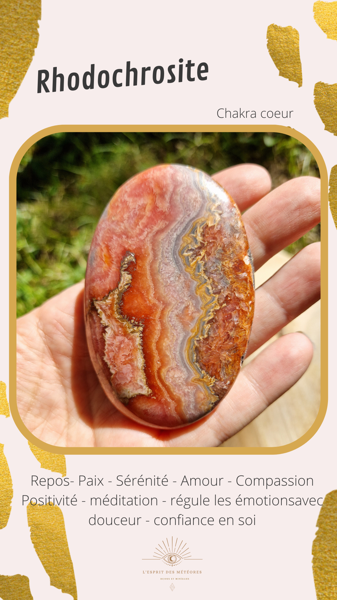 Coffret Rhodochrosite