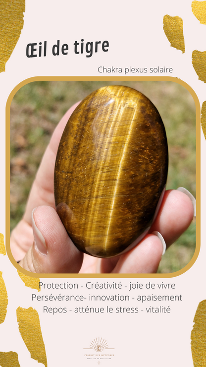 Sphère en Œil de tigre n°2