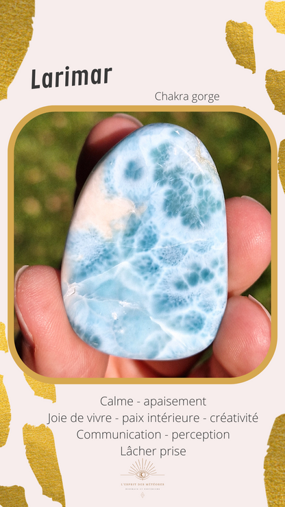 Pendentif en Larimar C