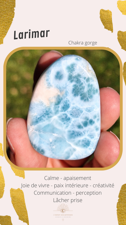 Bracelet Larimar (2 tailles)