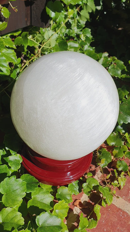 Sphère de Gyspe fibreux (Sélénite) 4,960kg