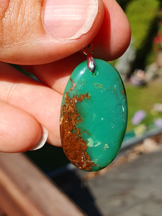 Pendentif Chysoprase CH2