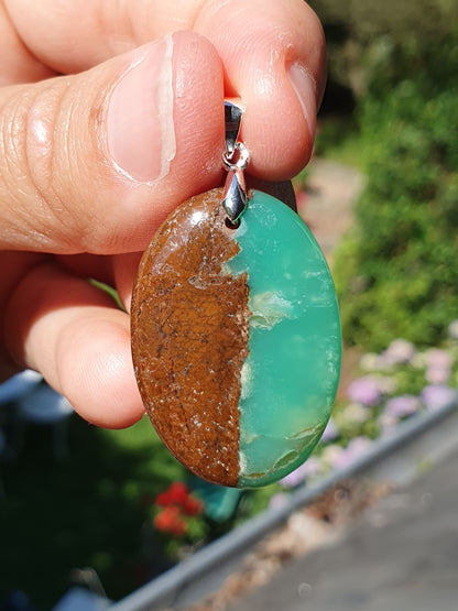Pendentif Chysoprase CH3