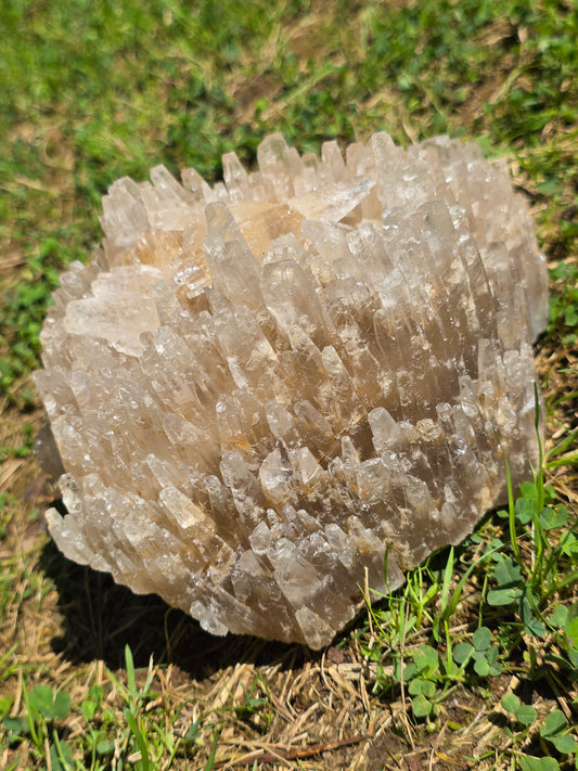 Superbe Calcite miel française (vidéo)