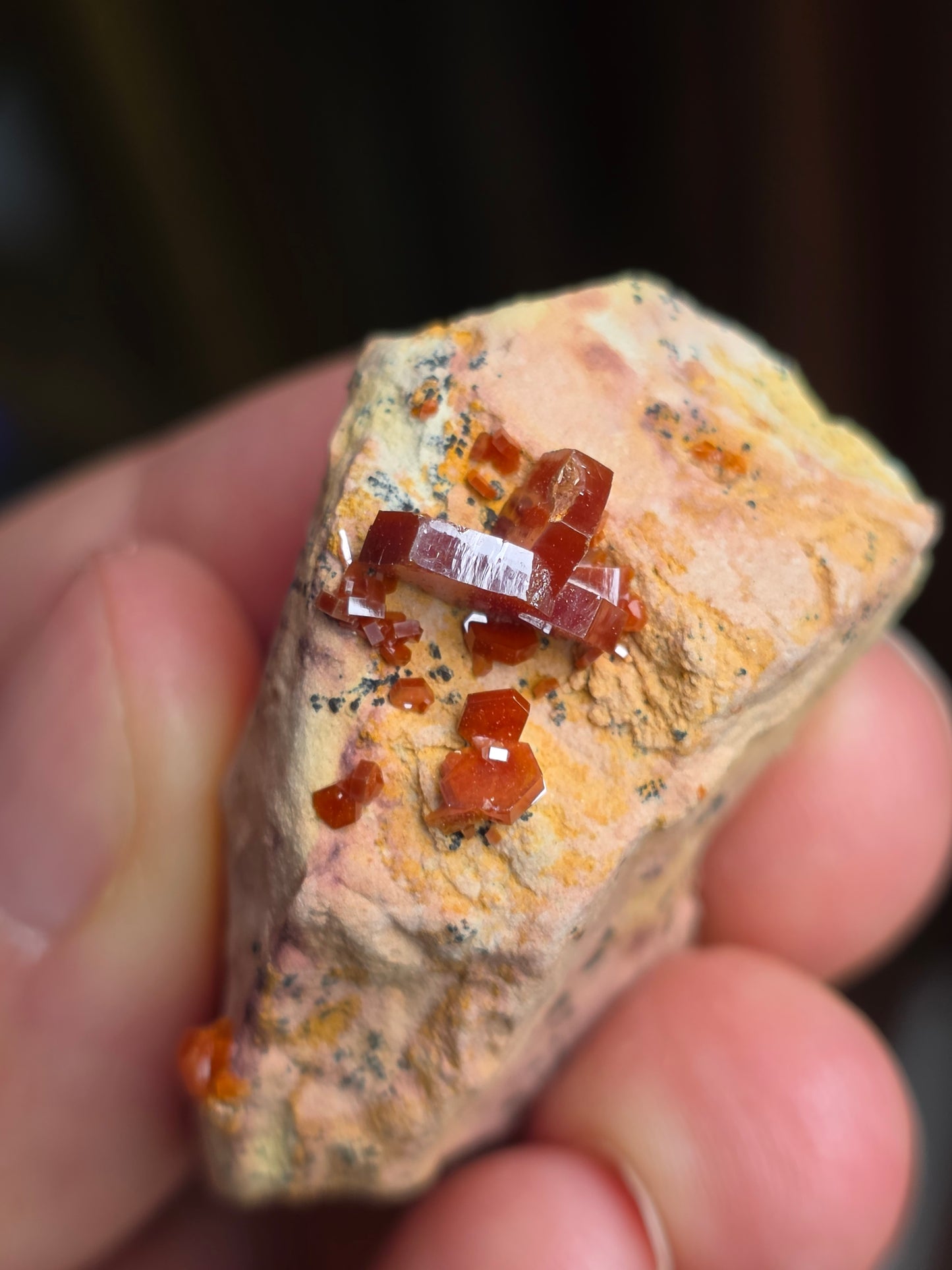 Vanadinite du Maroc n°4