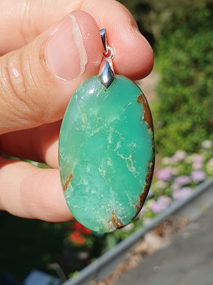 Pendentif Chysoprase CH10