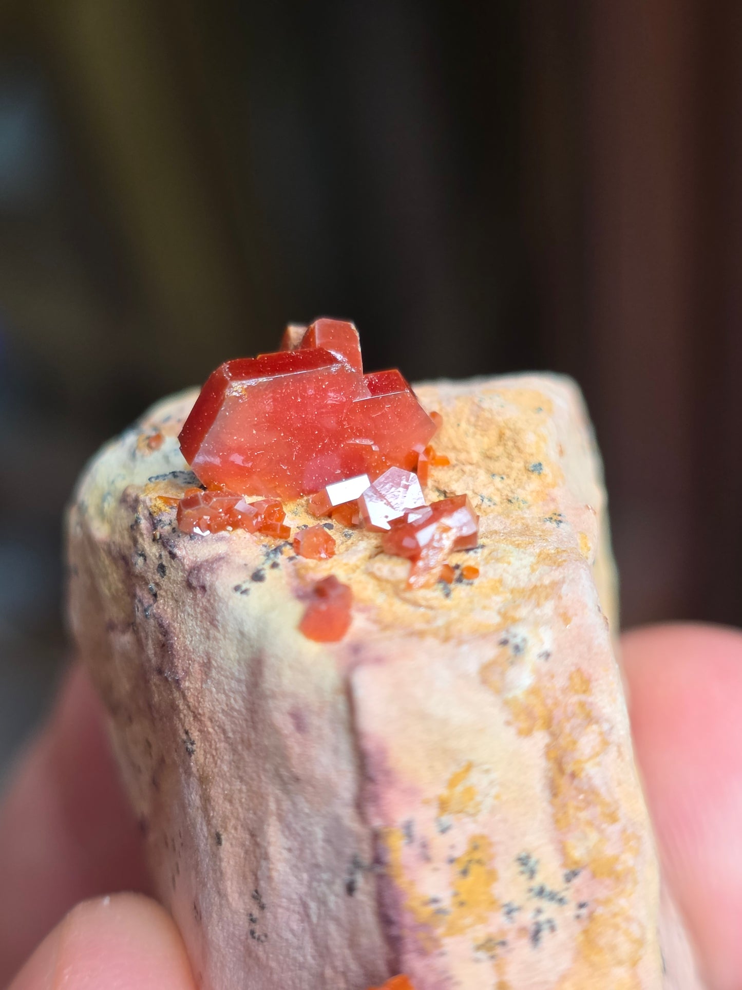 Vanadinite du Maroc n°4
