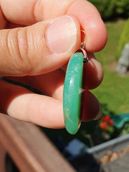 Pendentif Chysoprase CH3