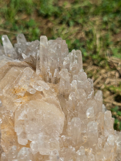 Superbe Calcite miel française (vidéo)