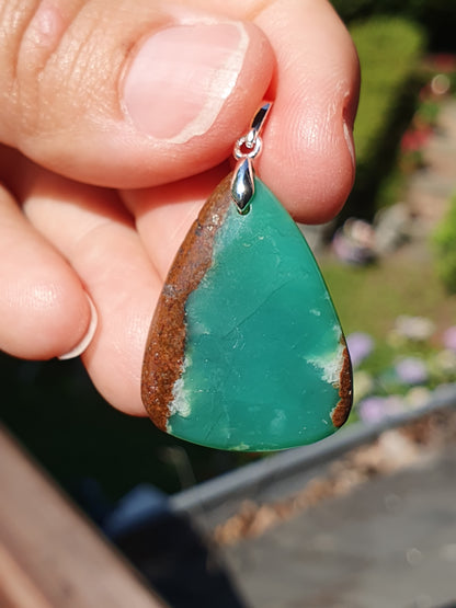 Pendentif Chysoprase CH5