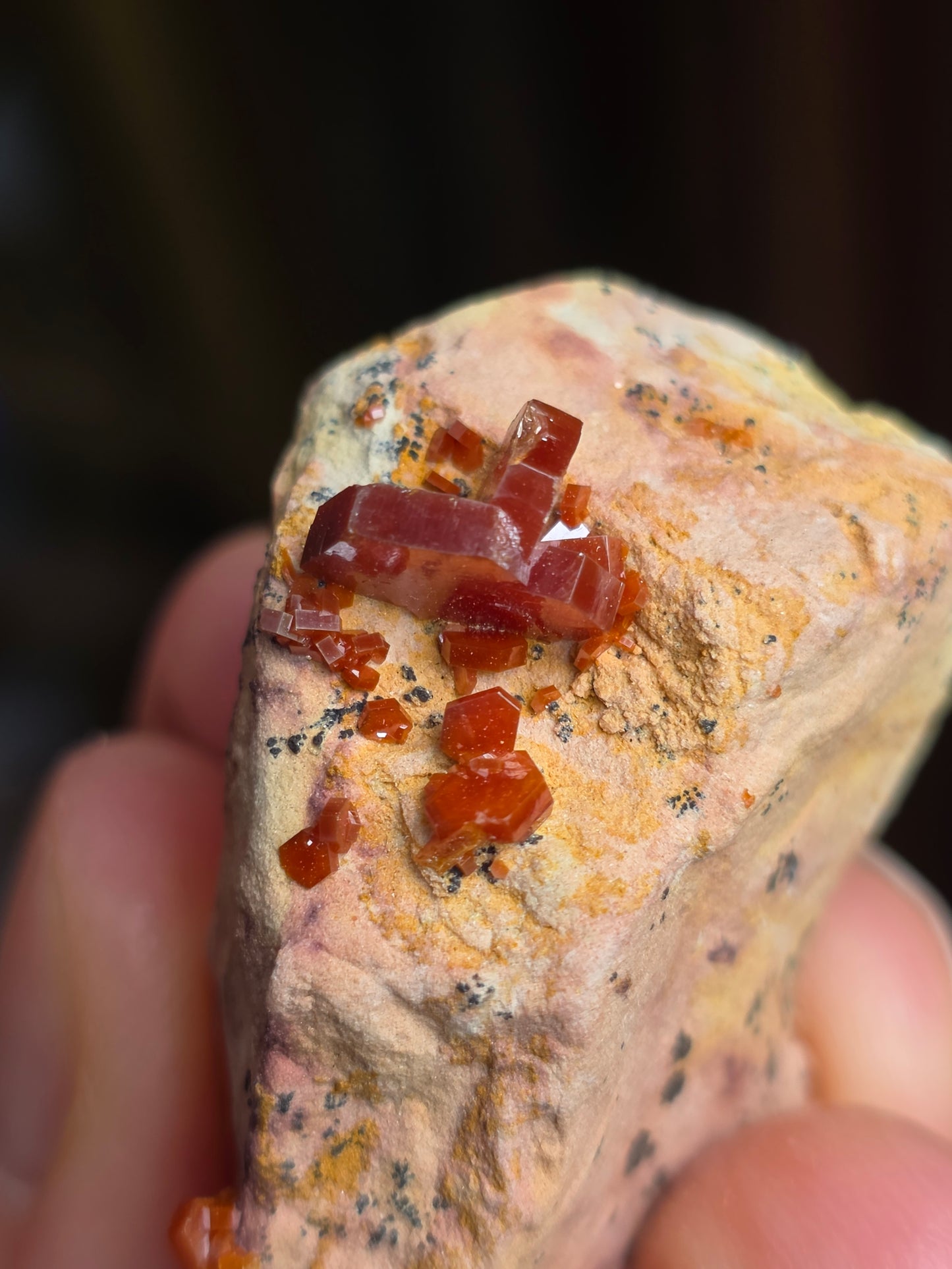 Vanadinite du Maroc n°4