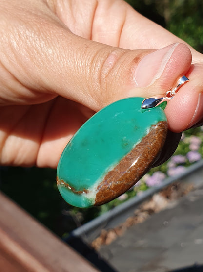 Pendentif Chysoprase CH9