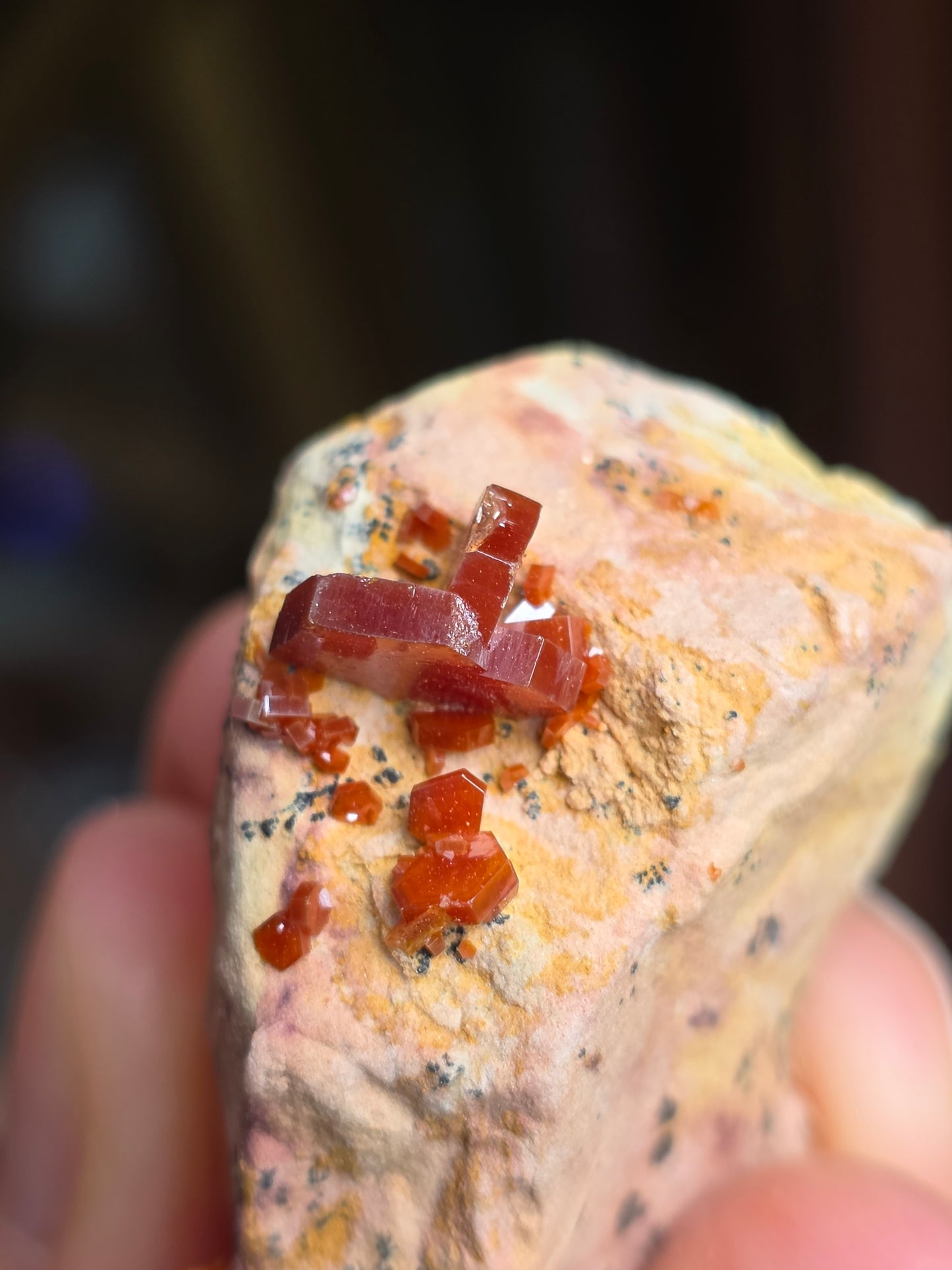 Vanadinite du Maroc n°4