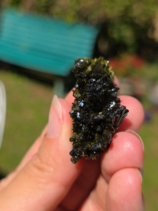 Epidote de Lérida n°6 (voir vidéo)