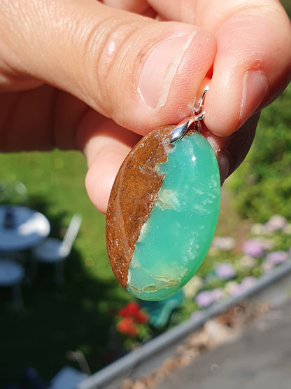 Pendentif Chysoprase CH3