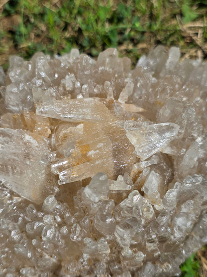 Superbe Calcite miel française (vidéo)