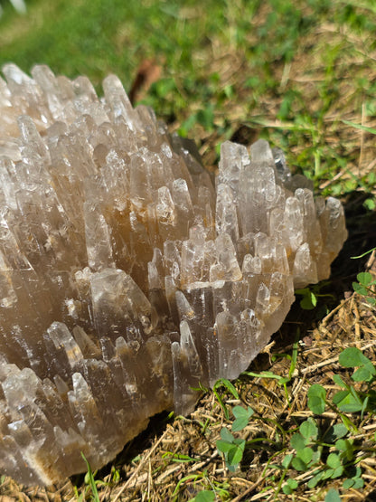 Superbe Calcite miel française (vidéo)