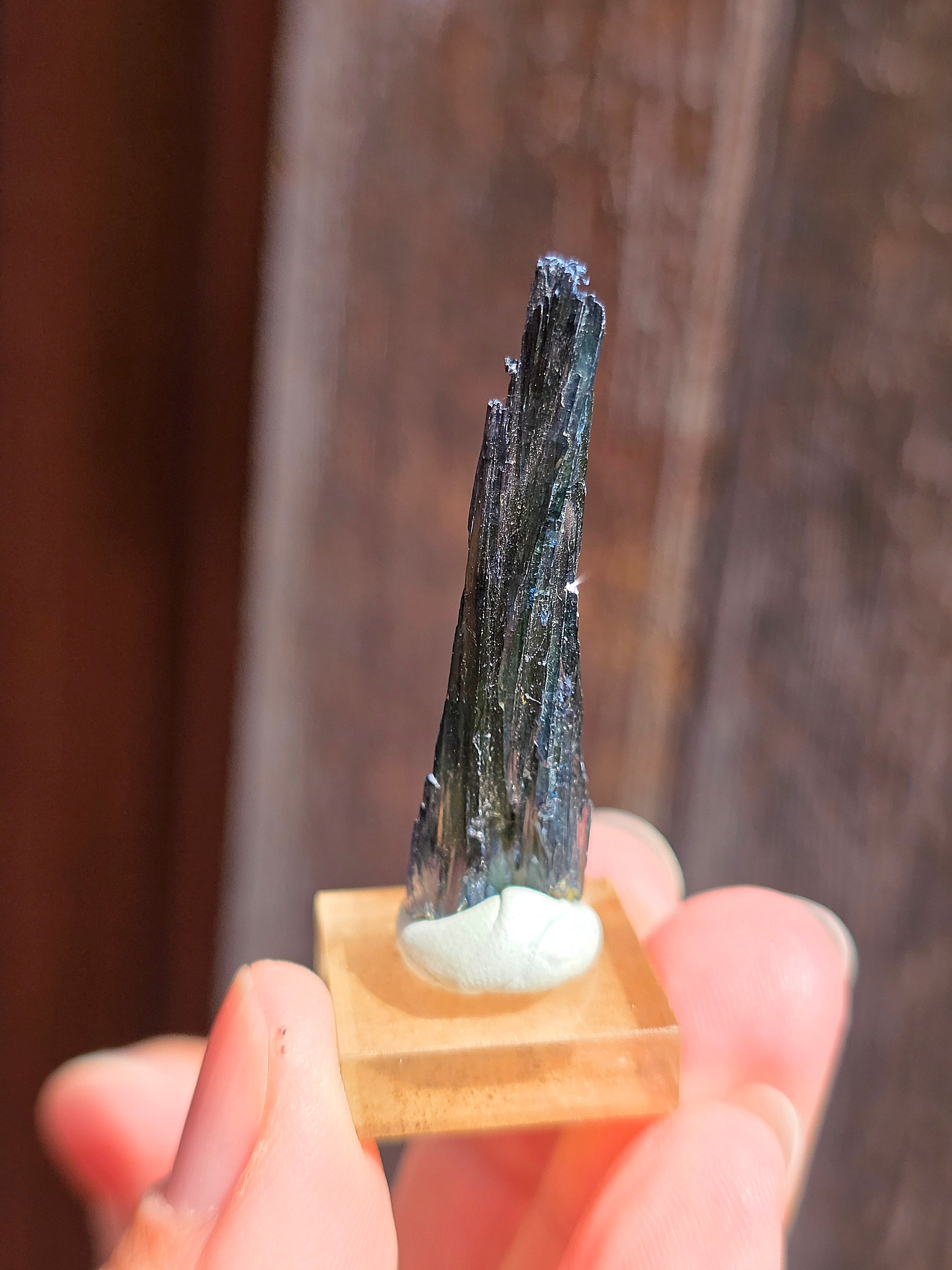 Jolie petite Vivianite du Pérou
