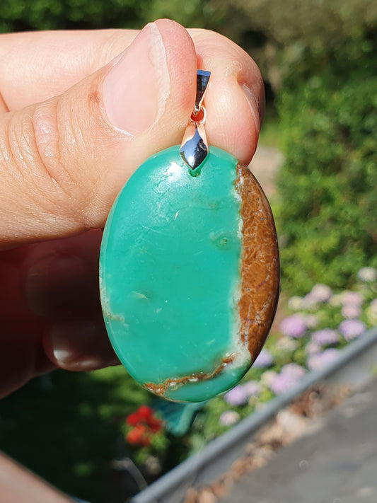 Pendentif Chysoprase CH9