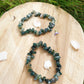 Bracelet baroque agate mousse