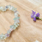 Bracelet baroque fluorite verte