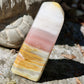 Pointe Onyx à bandes roses