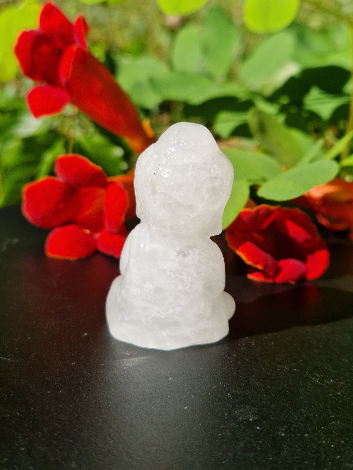 Bouddha Cristal de roche 50mm