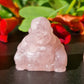 Bouddha Quartz rose 40mm (à choisir)