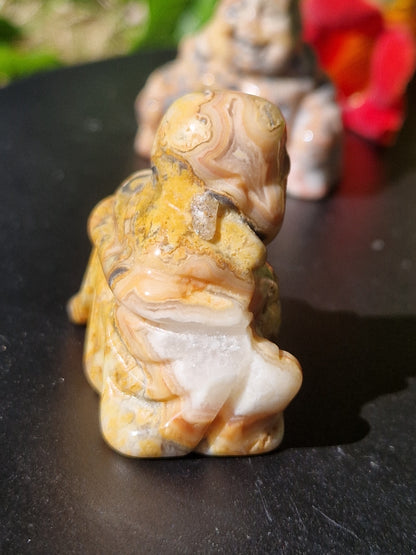Bouddha Agate Crazy Lace 40mm