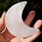 Coupelle Lune Calcite rose petit modèle