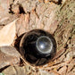 Sphère Obsidienne argentée n°3