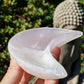 Coupelle Lune Calcite rose GM ( à choisir)