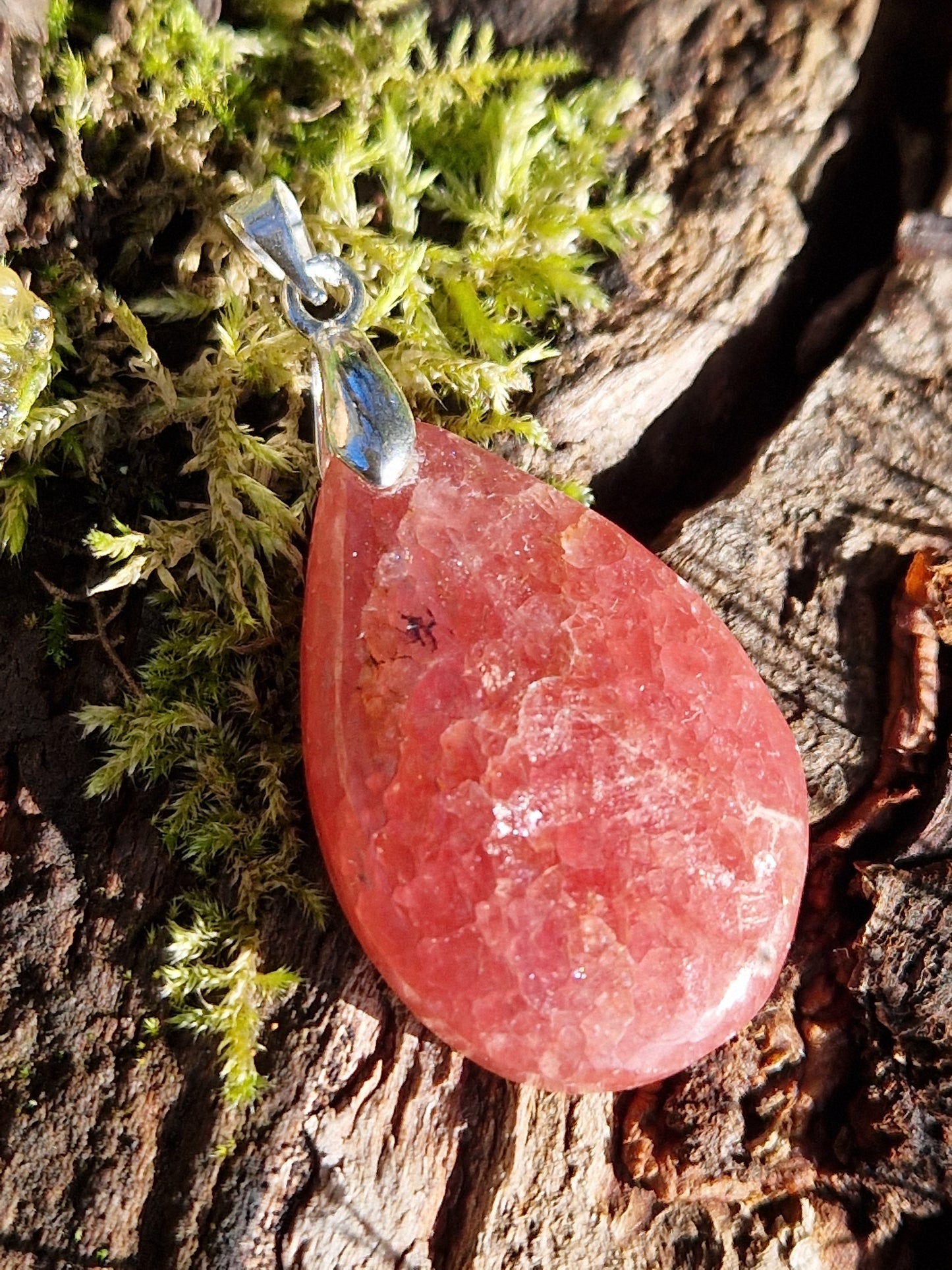 Pendentif Rhodochrosite D