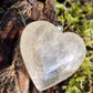 Pendentif cœur quartz rutile (à choisir)