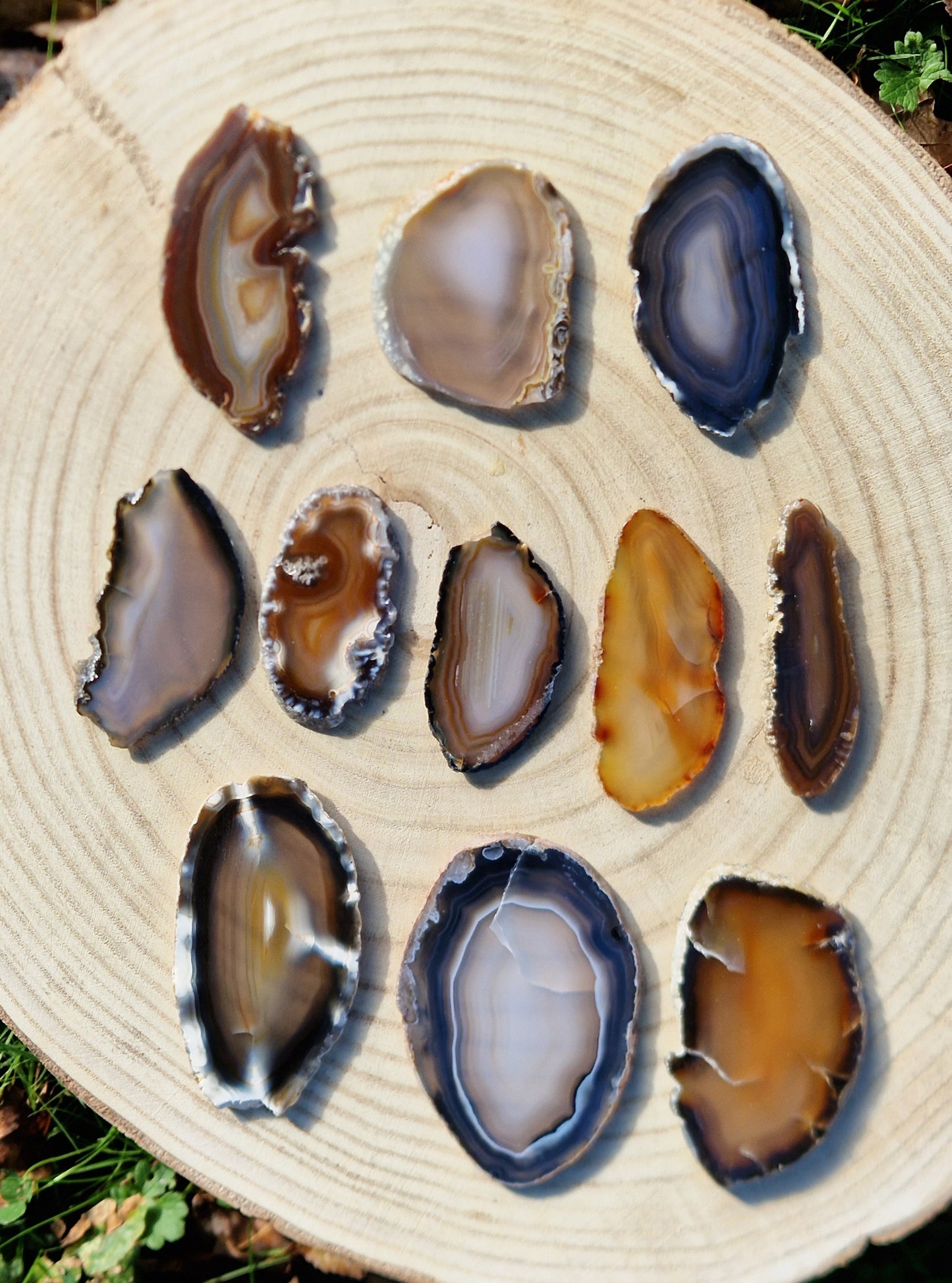 Tranche Agate (à choisir)