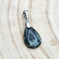 Pendentif Séraphinite sur argent