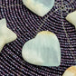 Etoile ou coeur en calcite caraïbes