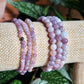 Bracelet Tourmaline rose sur Eudialyte (2 tailles)